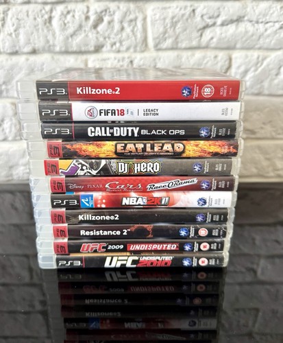 Lotto custodie ps3 originali - ps3,