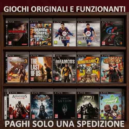 Sony playstation giochi - -,