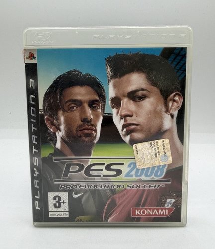 Pes 2008 ps3 sony playstation - 2008,